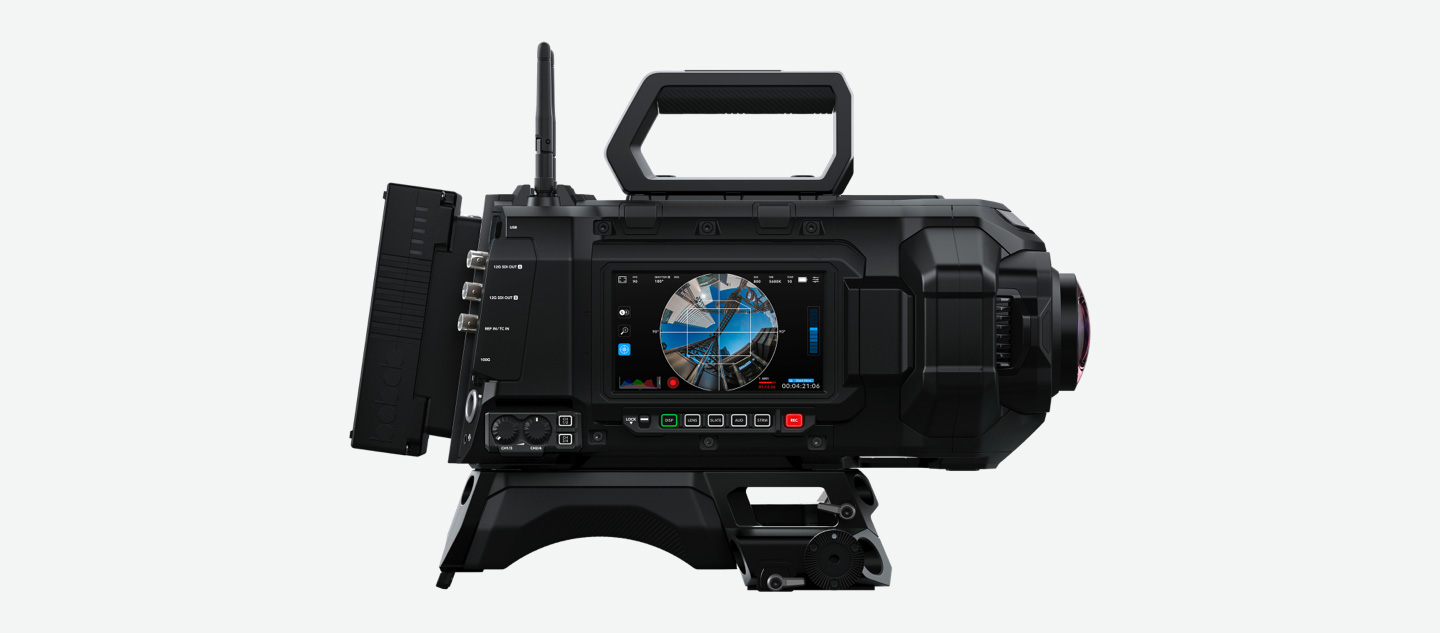 Blackmagic URSA Cine Immersive 100G Side