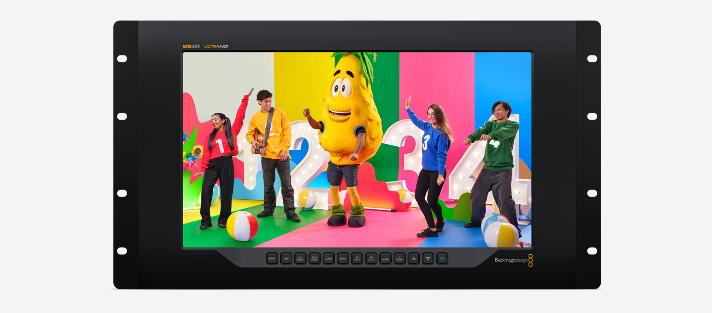 Blackmagic 2110 IP SDI to HDMI 12G Front