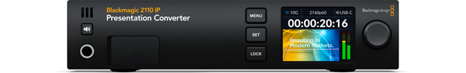 Blackmagic 2110 IP Presentation Converter