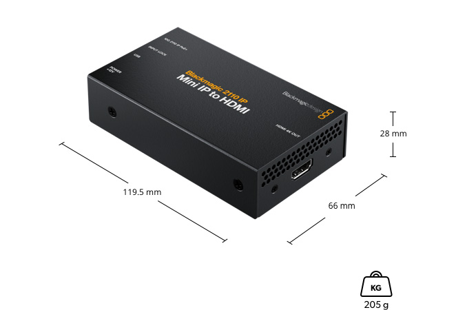 Blackmagic 2110 IP Mini IP to HDMI