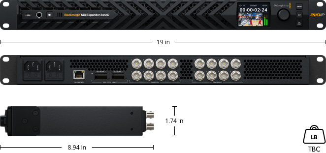 Blackmagic SDI Expander 8x12G