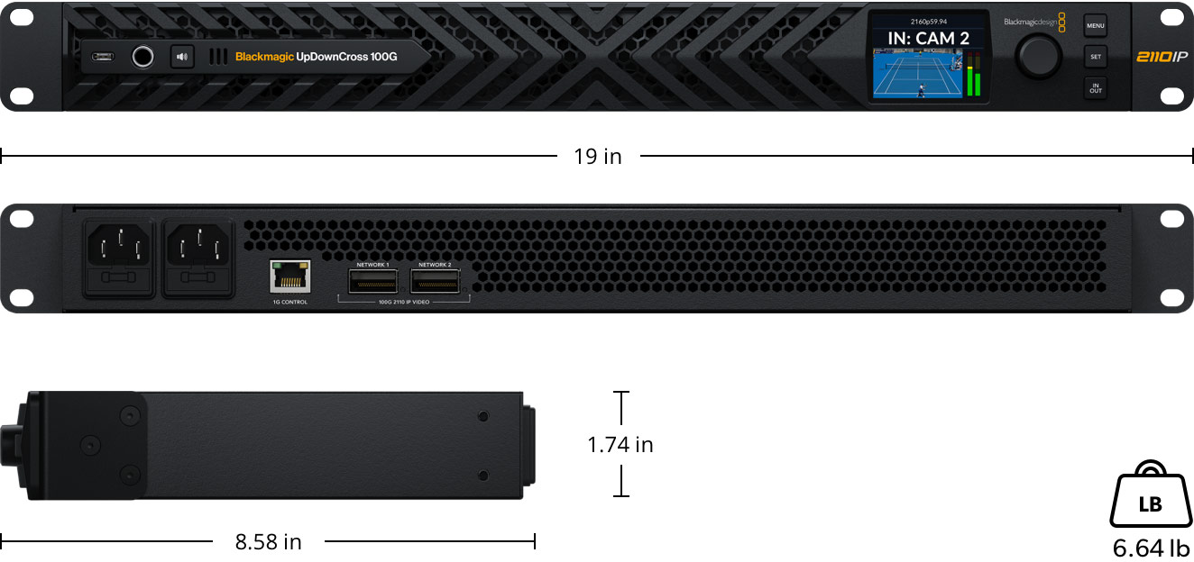 Magic Ip Blackmagic 2110 IP Converter – Tech Specs | Blackmagic Design