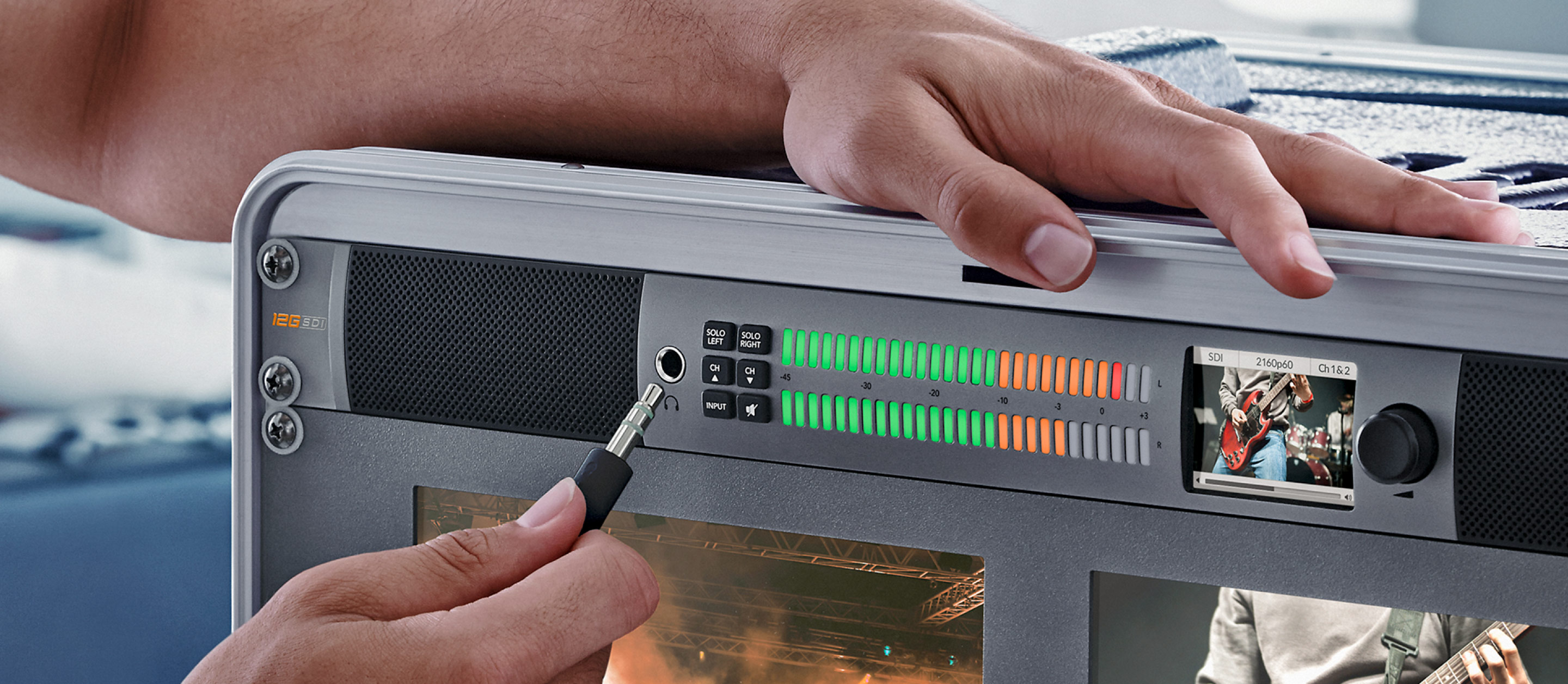 Blackmagic Audio Monitor 12G Design Blackmagic Design