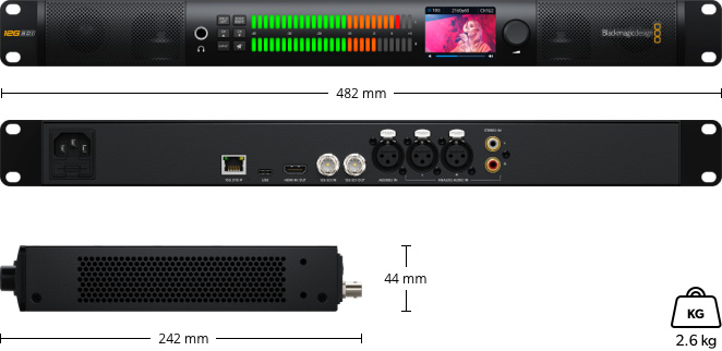 Blackmagic Audio Monitor 12G G3