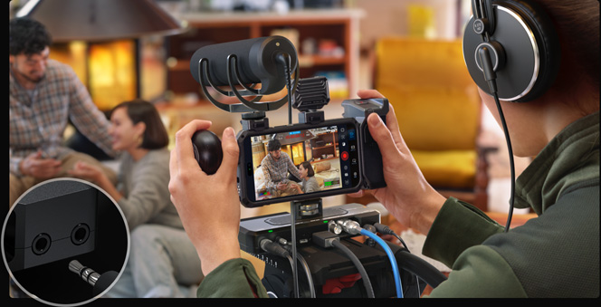 Add External Microphones and Audio Monitoring