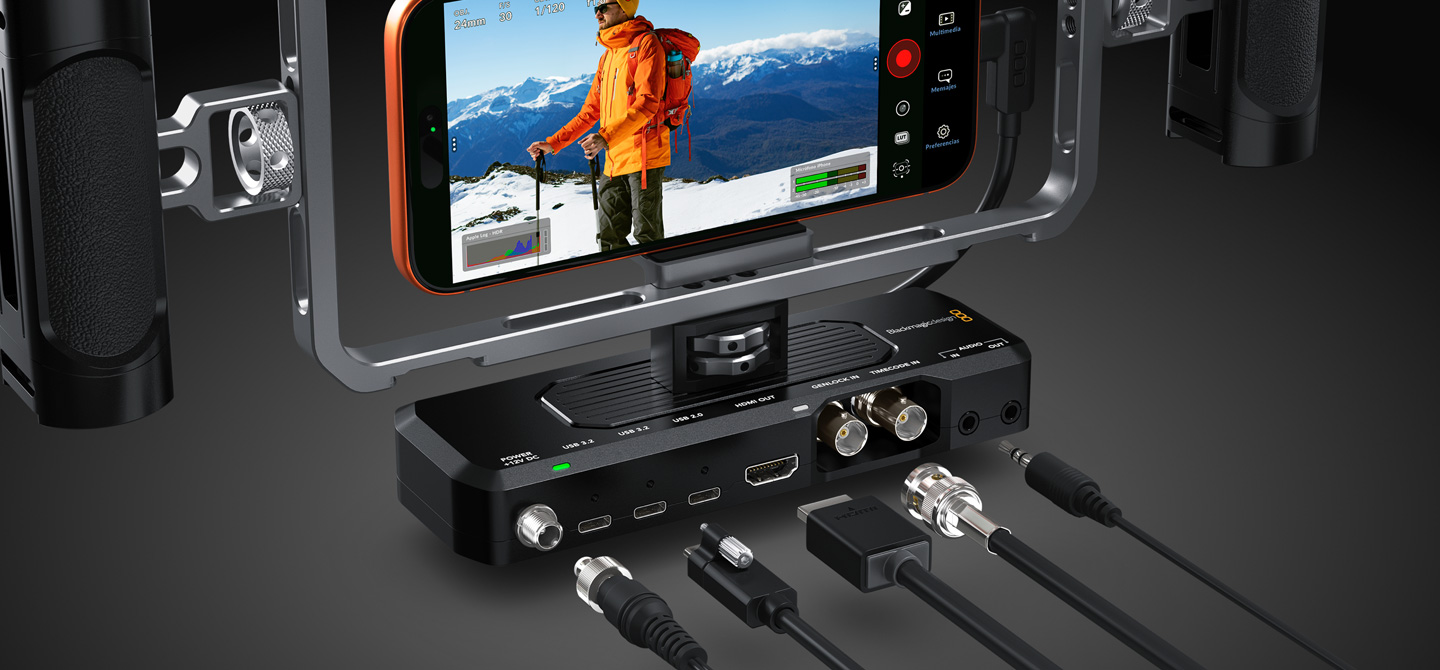 Add Blackmagic Camera ProDock to Your iPhone