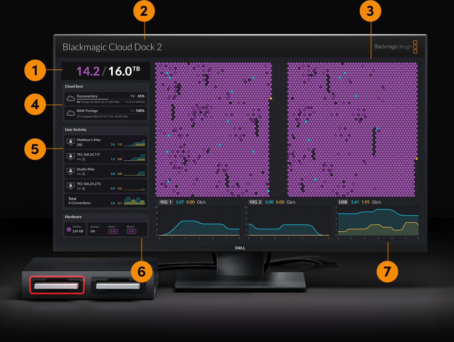 Blackmagic cloud dock blackmagic design