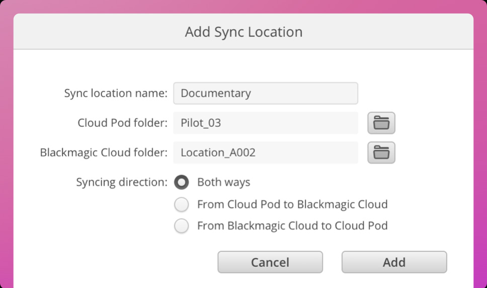 Blackmagic Cloud Pod | Blackmagic Design