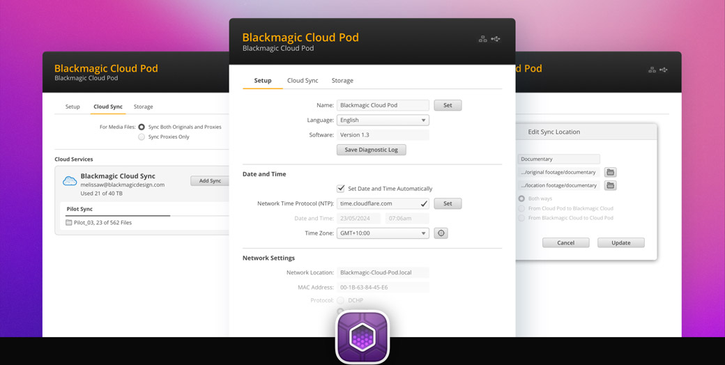 Blackmagic Cloud Pod | Blackmagic Design