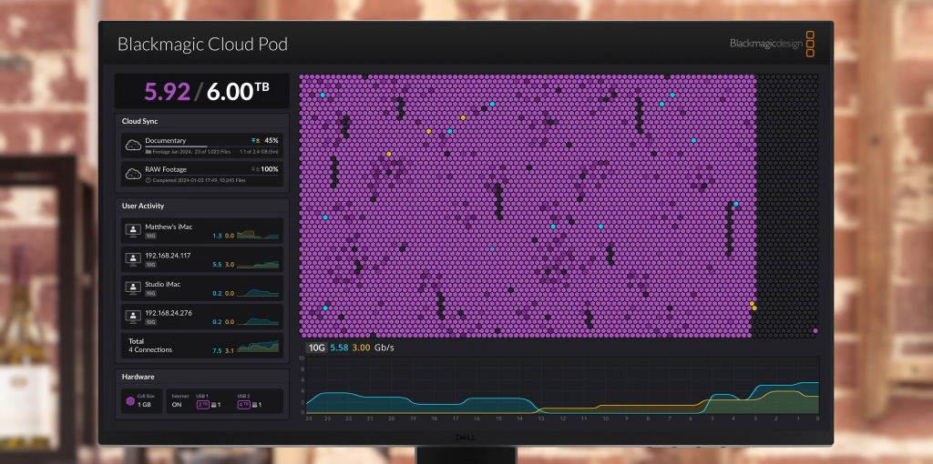 Blackmagic Cloud Pod | Blackmagic Design