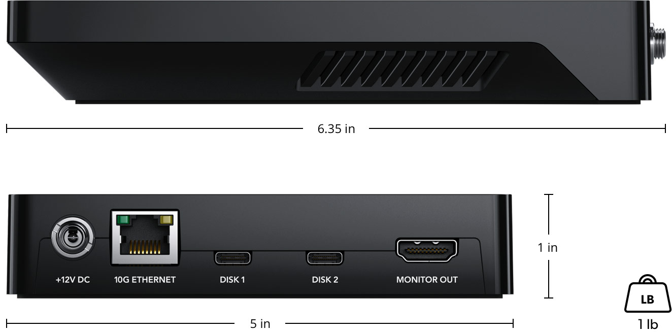 Blackmagic Cloud Store Mini/Max/Ultra – Tech Specs | Blackmagic Design