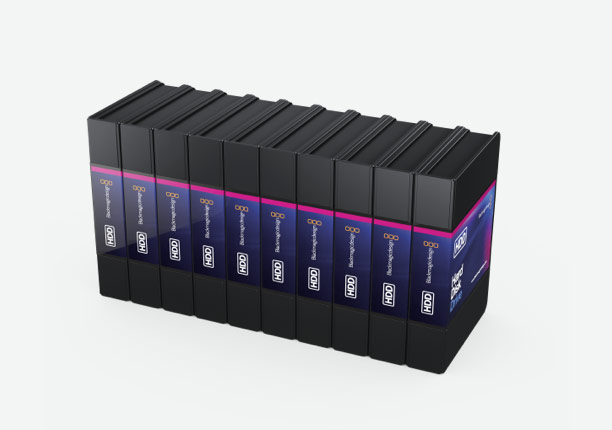 Blackmagic HDD Case 10 Pack오더베이스