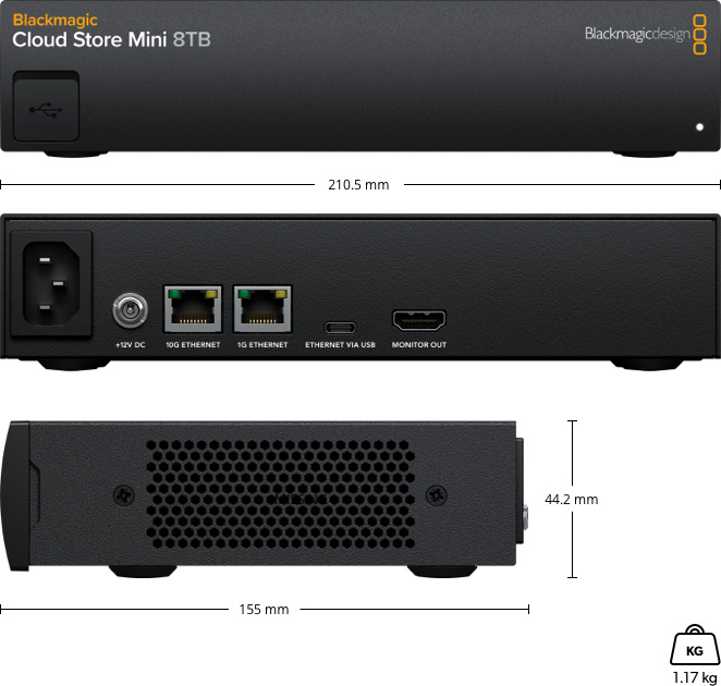 Blackmagic Cloud Store Mini 8TB