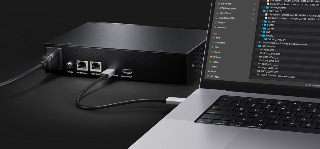 Connect Computers via USB-C for Instant File Access