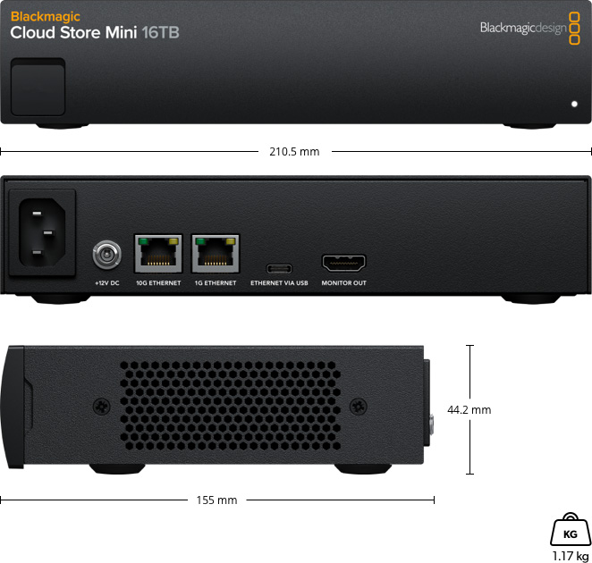 Blackmagic Cloud Store Mini 16TB