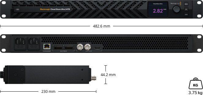 Blackmagic Cloud Store Ultra 24TB