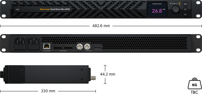 Blackmagic Cloud Store Ultra 48TB
