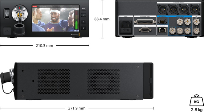 Blackmagic Studio Fiber Converter