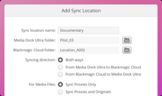 Set Sync Direction
