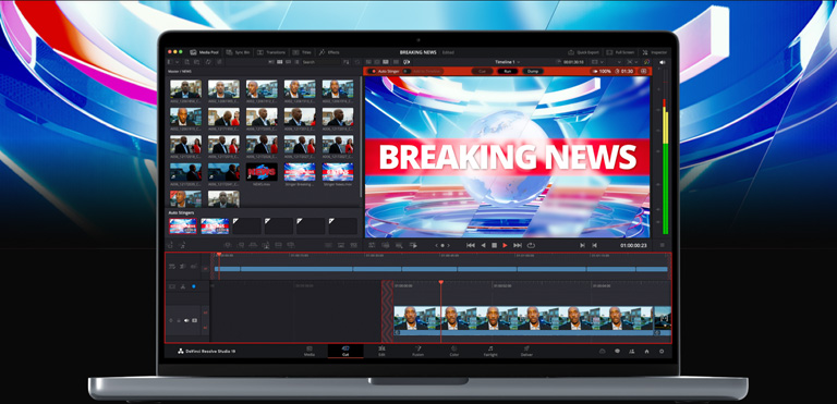 Get News Editing and Replay in DaVinci Resolve 19!