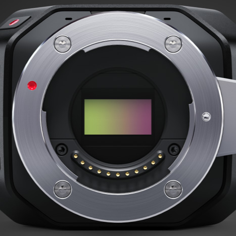 Blackmagic Micro Studio Camera - Front View