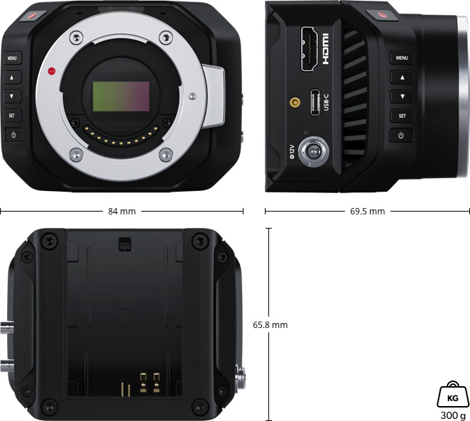 Blackmagic Micro Studio Camera 4K G2