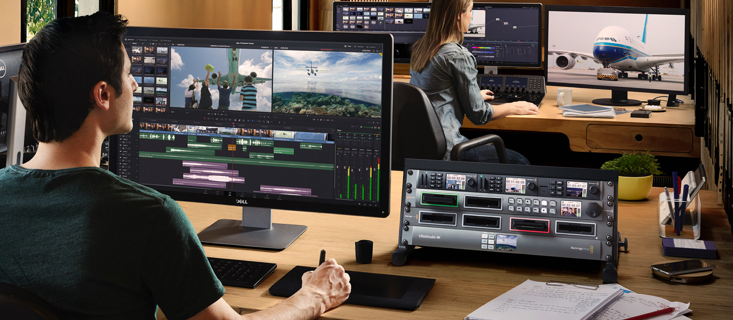 Blackmagic MultiDock | Blackmagic Design