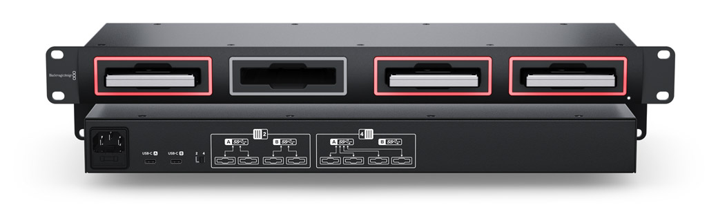 Blackmagic MultiDock | Blackmagic Design