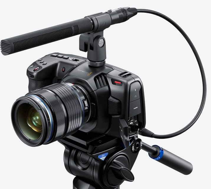 Verticale Battery Grip Holder per cinema fotocamera Blackmagic Pocket BMPCC 4K/6K 
