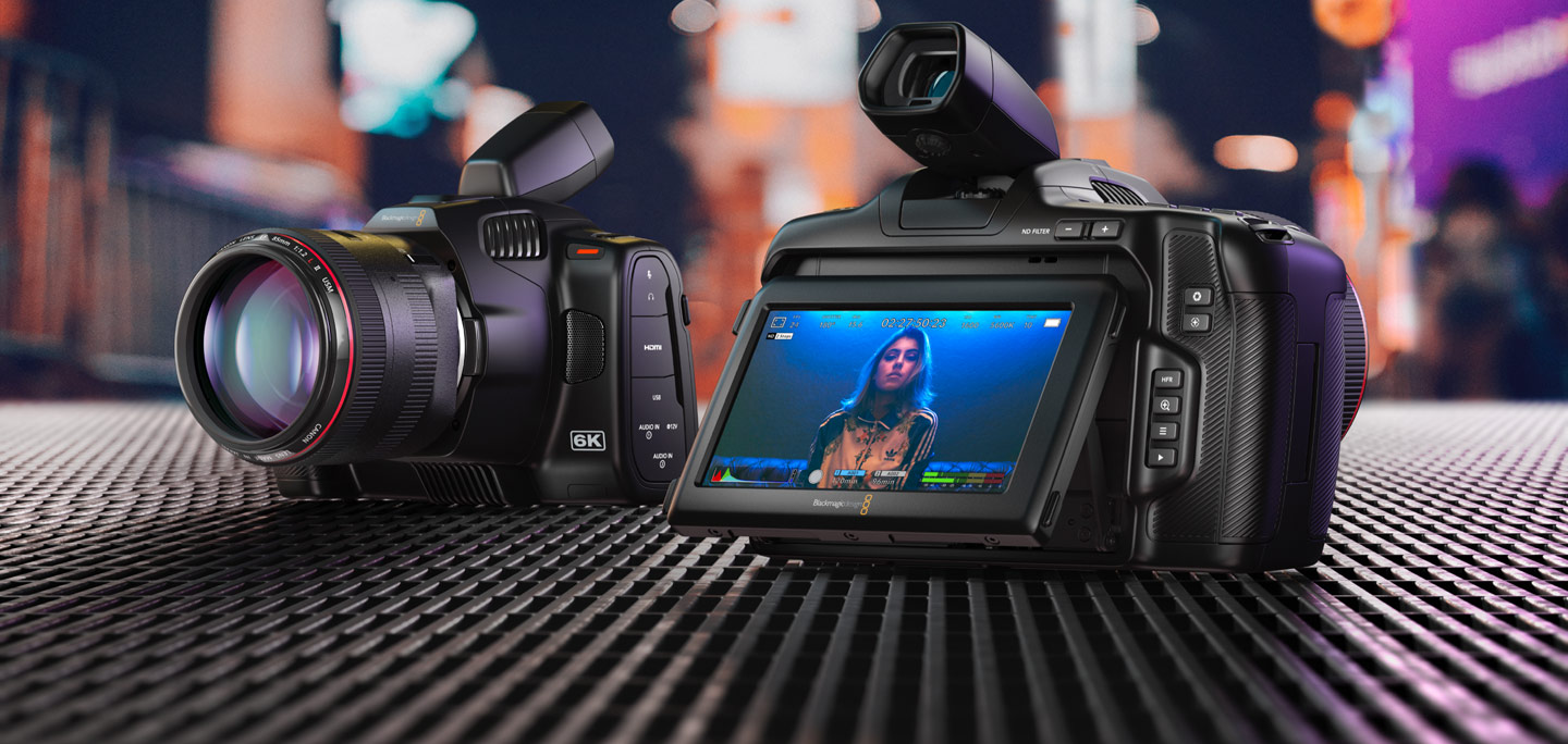New Blackmagic Pocket Cinema Camera 4K Pro