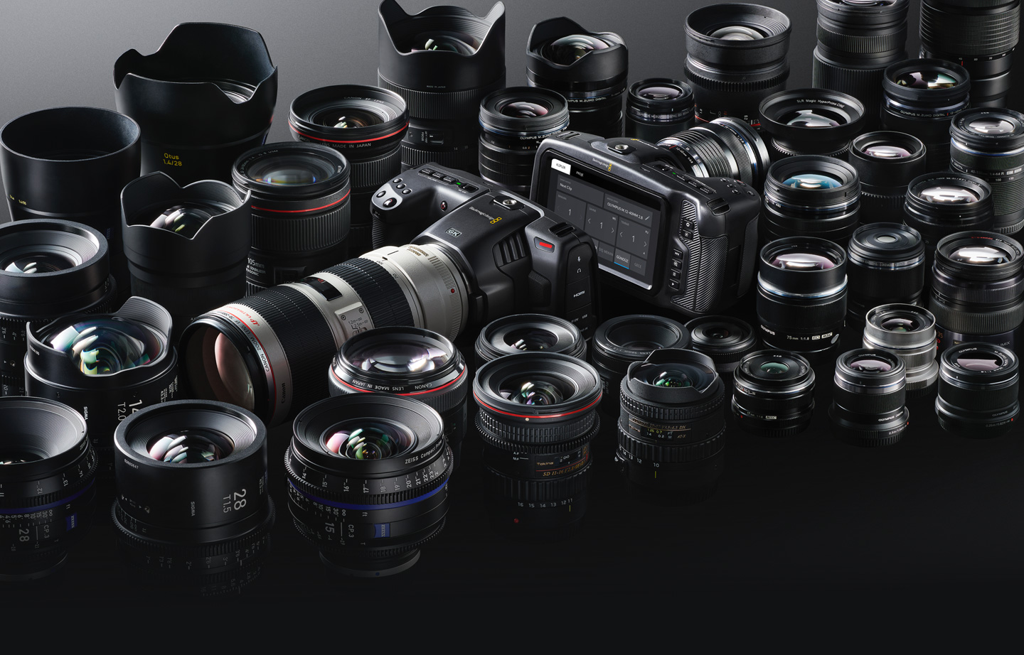 best lens for blackmagic pocket cinema camera 4k