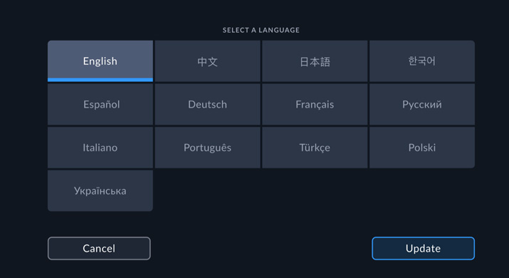 Localized For 11 Languages