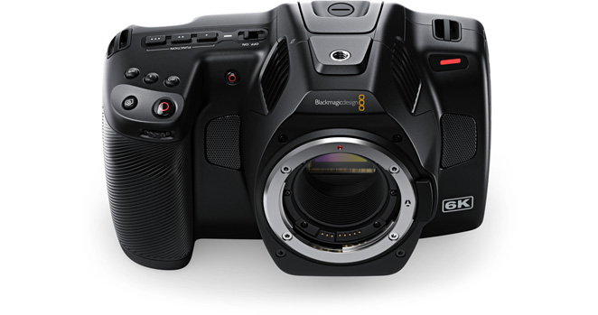 Blackmagic pocket cinema camera 6K