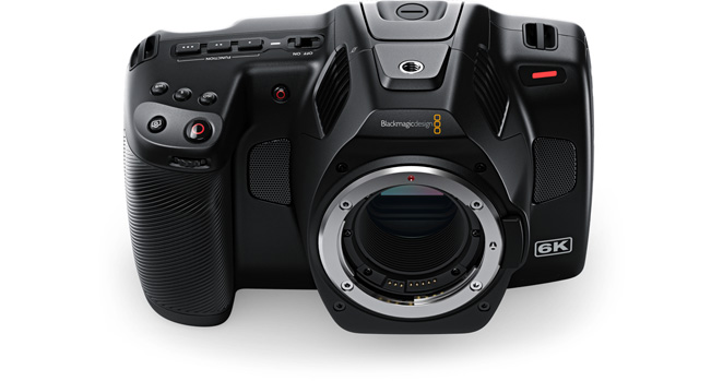 blackmagic cinema camera 6k pro