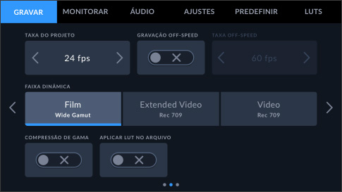 Faster Camera Settings
