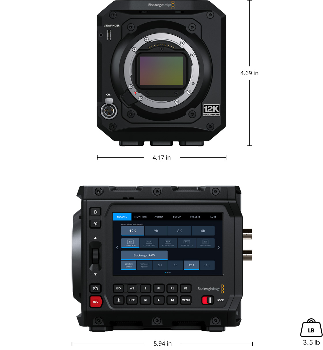 Blackmagic PYXIS – Tech Specs | Blackmagic Design