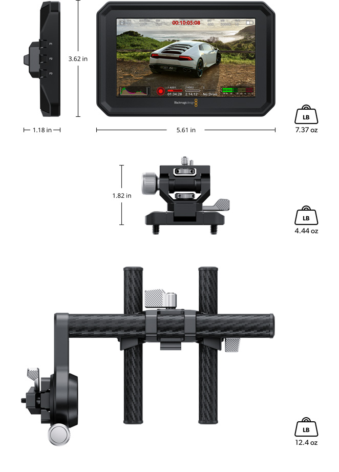 Blackmagic PYXIS Monitor EVF Kit