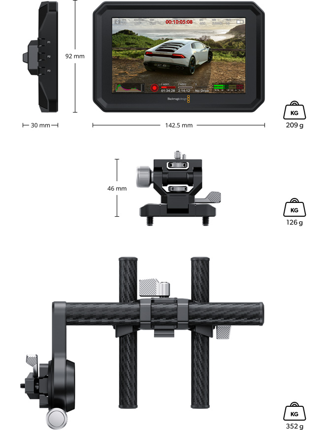 Blackmagic PYXIS Monitor EVF Kit