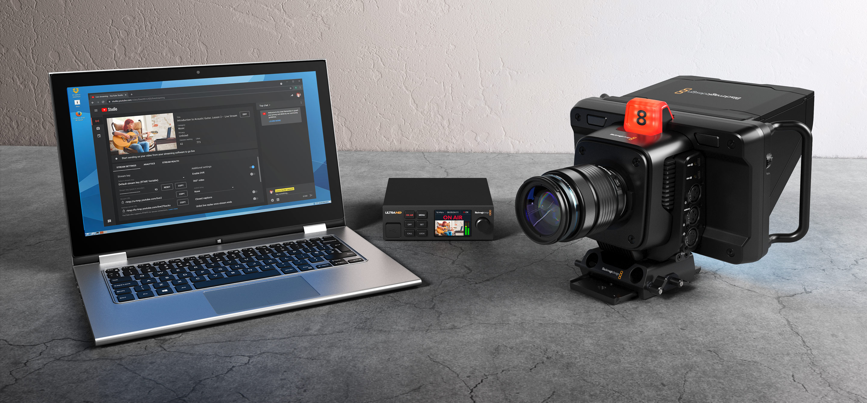 Blackmagic Streaming Processors – Workflow | Blackmagic Design