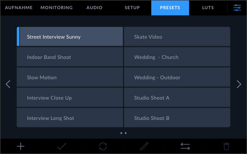 Save, Load and Share User Presets