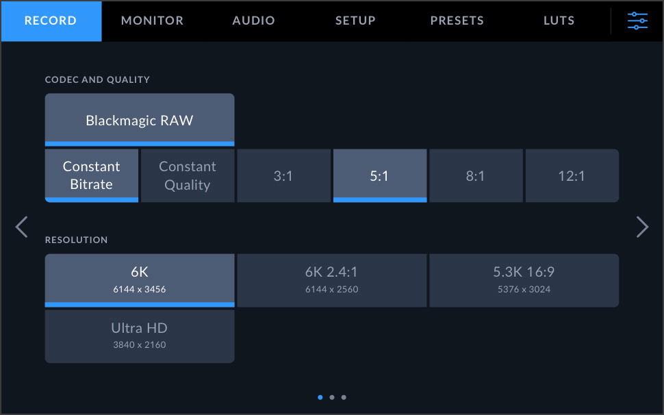 Blackmagic Studio Camera Blackmagic OS Blackmagic Design