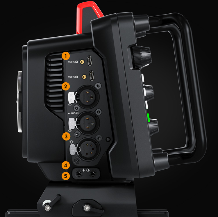 Studio Camera Interface Blackmagic Studio Camera | Blackmagic Design