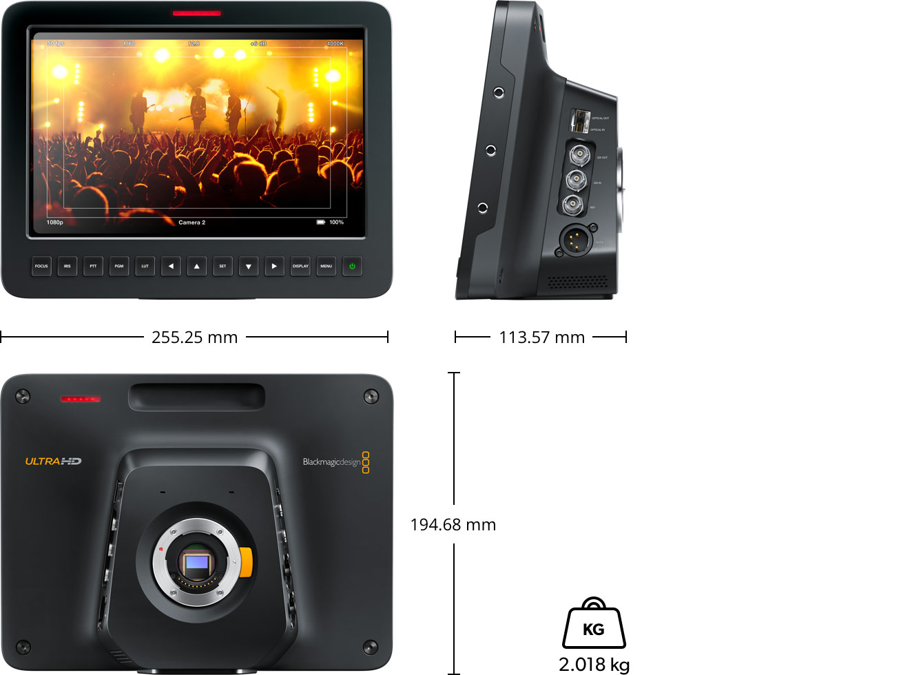 Blackmagic Studio Camera 4k Pro Купить