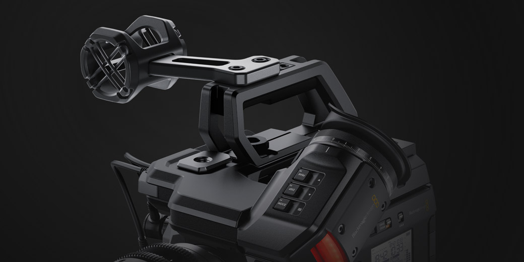 Blackmagic URSA Mini Mic Mount