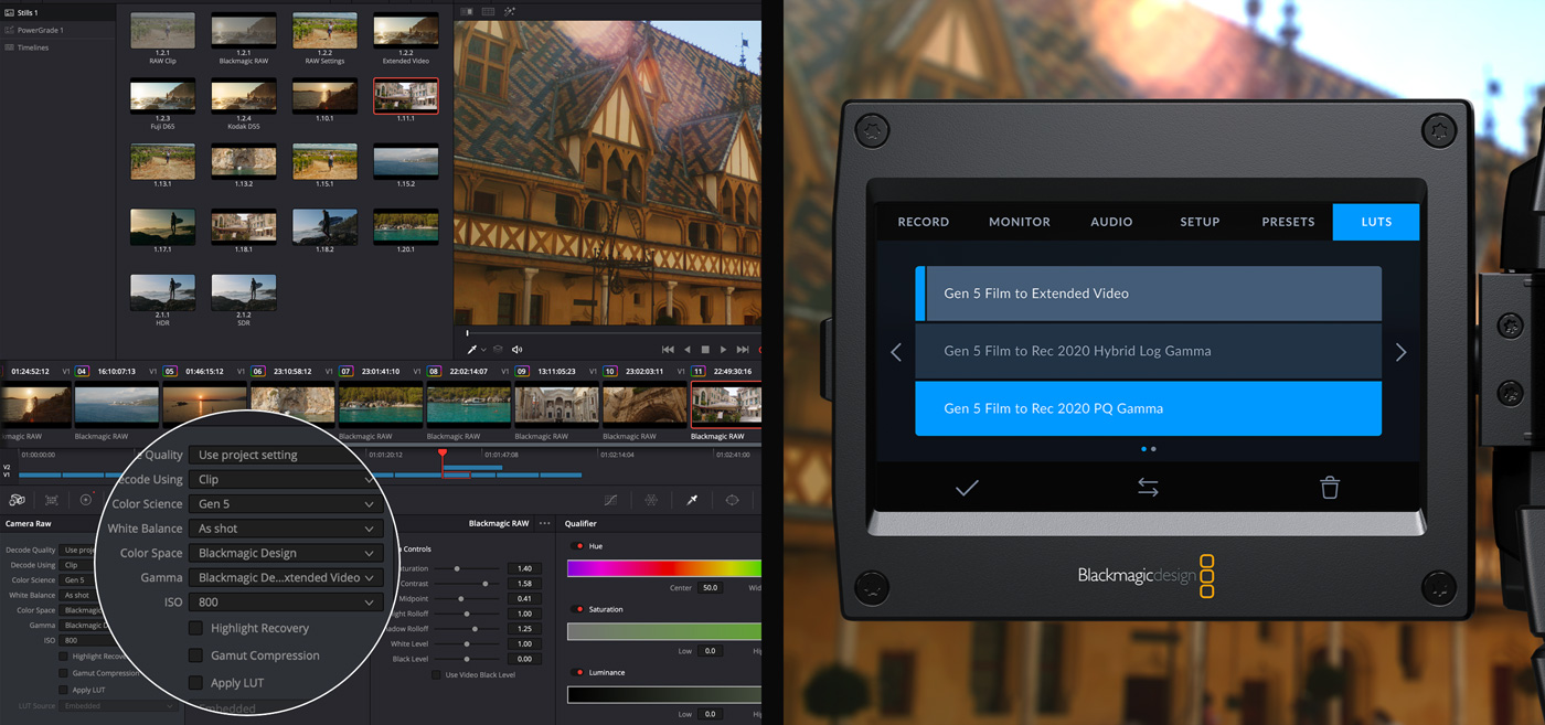Advanced 3D LUT Management