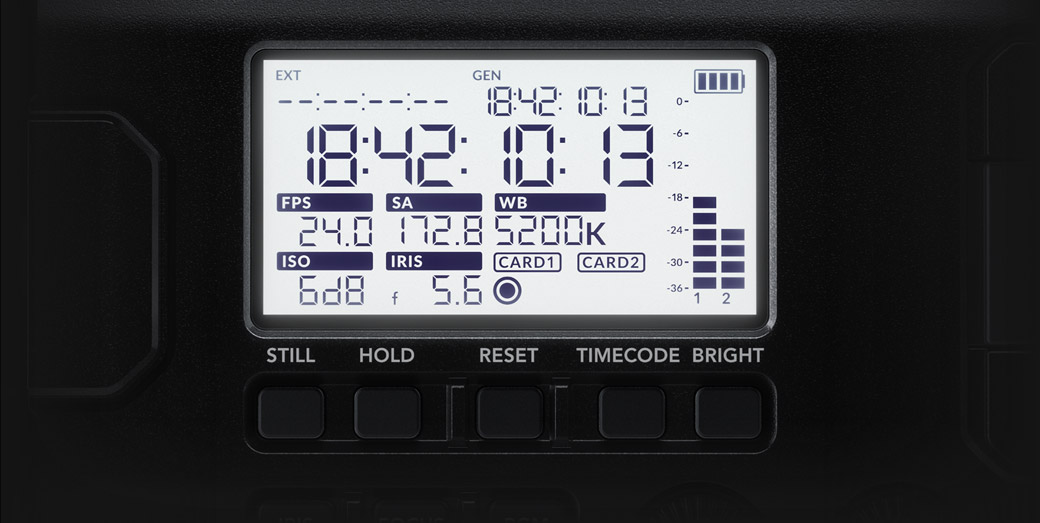 Dual Media Slots for Non Stop Recording