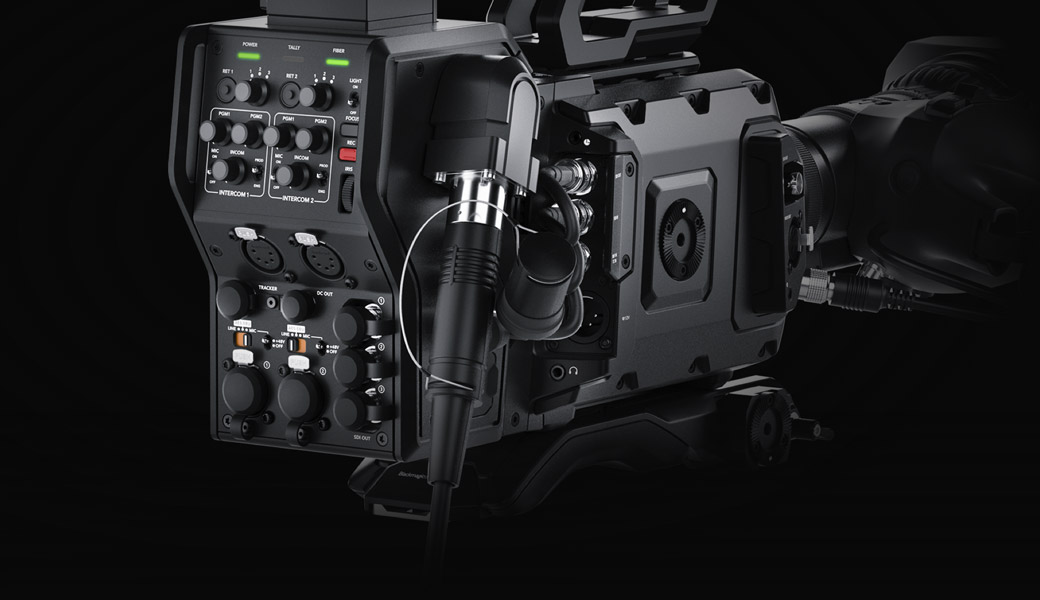 Blackmagic URSA Broadcast – Fiber Converters | Blackmagic Design