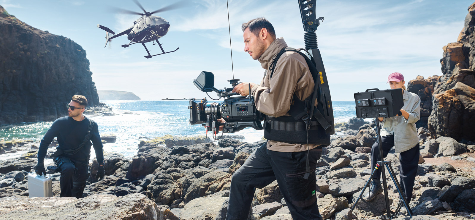 Navitech Rugged Black & Blue Travel VR Backpack/Rucksack - View #2