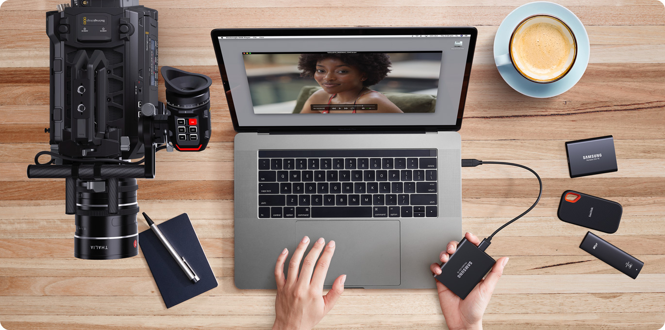 Review Clips with Blackmagic RAW Player