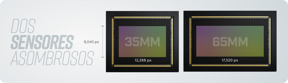 Cinematic Large Format Sensor